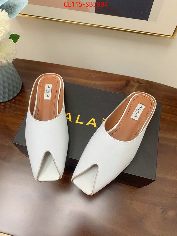 Women Shoes-ALAIA top designer replica ID: SB5904 $: 115USD