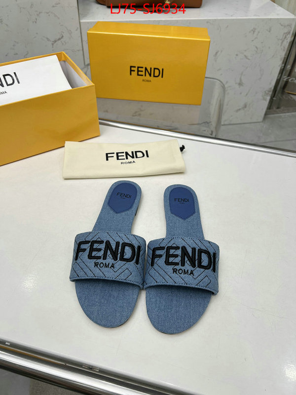 Women Shoes-Fendi wholesale ID: SJ6934 $: 75USD