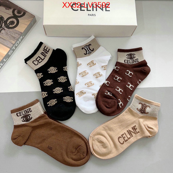 Sock-CELINE the most popular ID: LV3592 $: 32USD