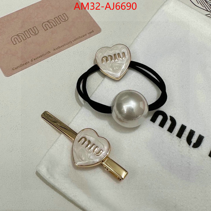 Hair band-MIU MIU shop ID: AJ6690 $: 32USD