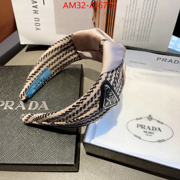 Hair band-Prada perfect replica ID: AJ6713 $: 32USD