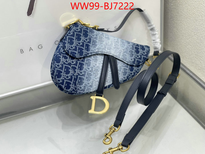 Dior Bags(4A)-Saddle- aaaaa replica designer ID: BJ7222 $: 99USD,