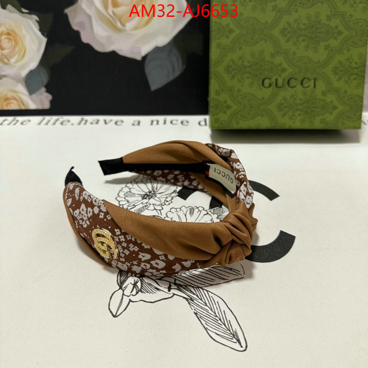 Hair band-Gucci how can i find replica ID: AJ6653 $: 32USD