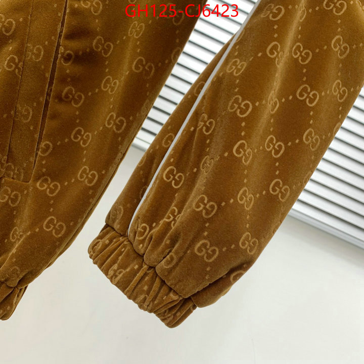 Clothing-Gucci luxury fake ID: CJ6423 $: 125USD