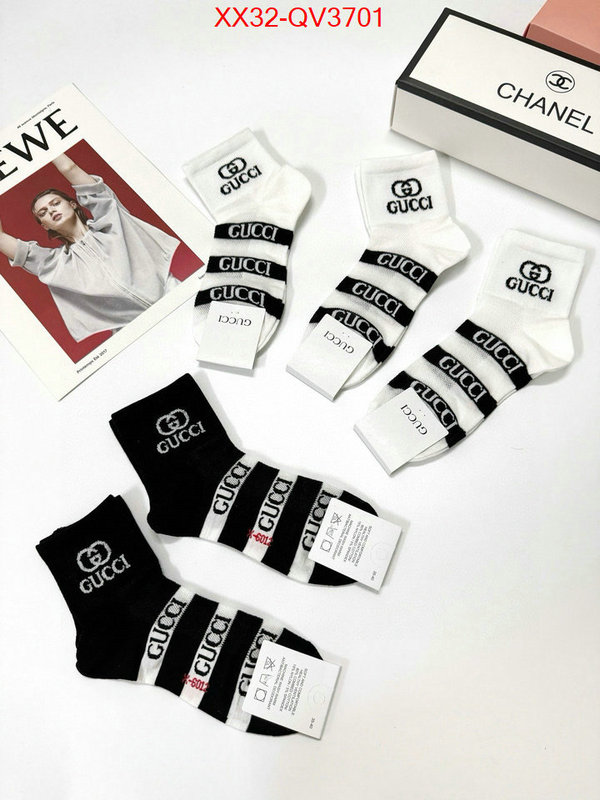 Sock-Gucci designer 7 star replica ID: QV3701 $: 32USD