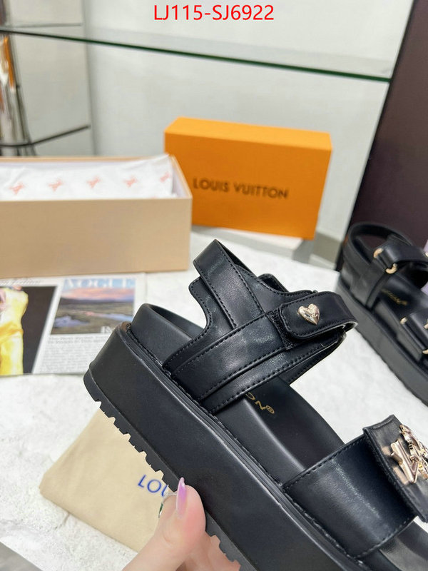 Women Shoes-LV from china 2024 ID: SJ6922 $: 115USD