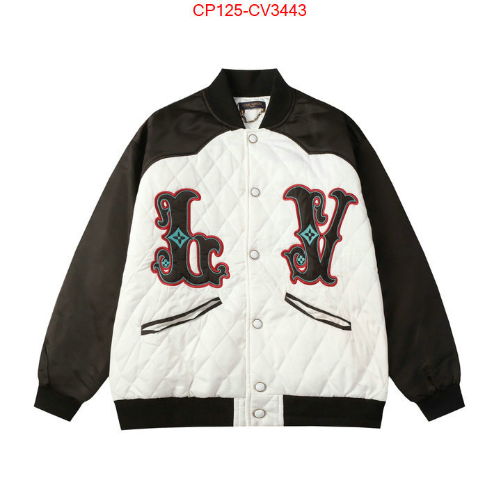 Clothing-LV 7 star quality designer replica ID: CV3443 $: 125USD