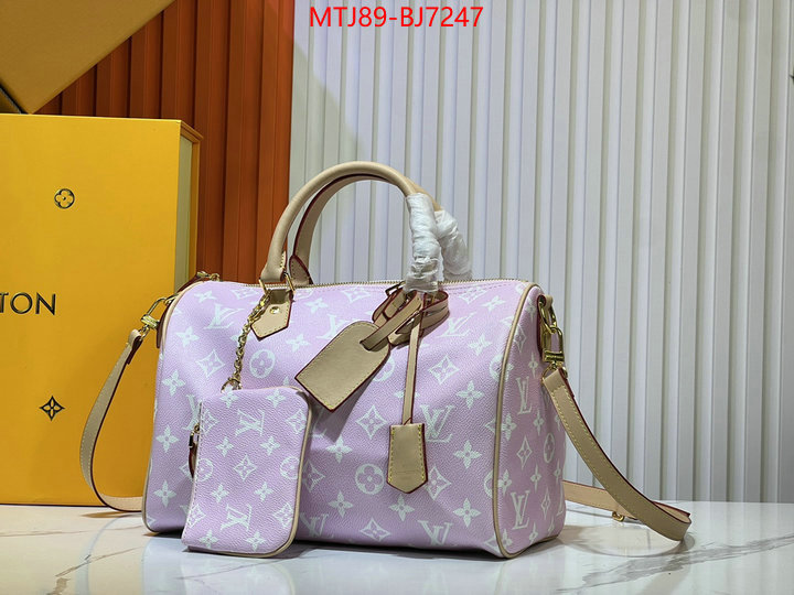 LV Bags(4A)-Speedy- aaaaa replica ID: BJ7247 $: 89USD,