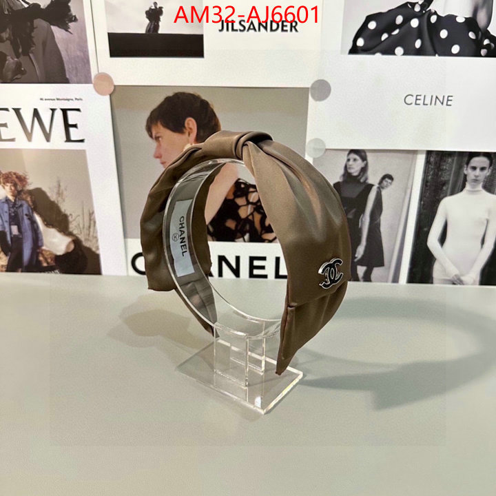 Hair band-Chanel 2024 aaaaa replica 1st copy ID: AJ6601 $: 32USD