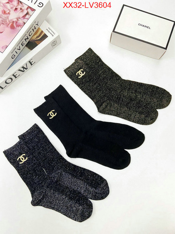 Sock-Chanel buy aaaaa cheap ID: LV3604 $: 32USD