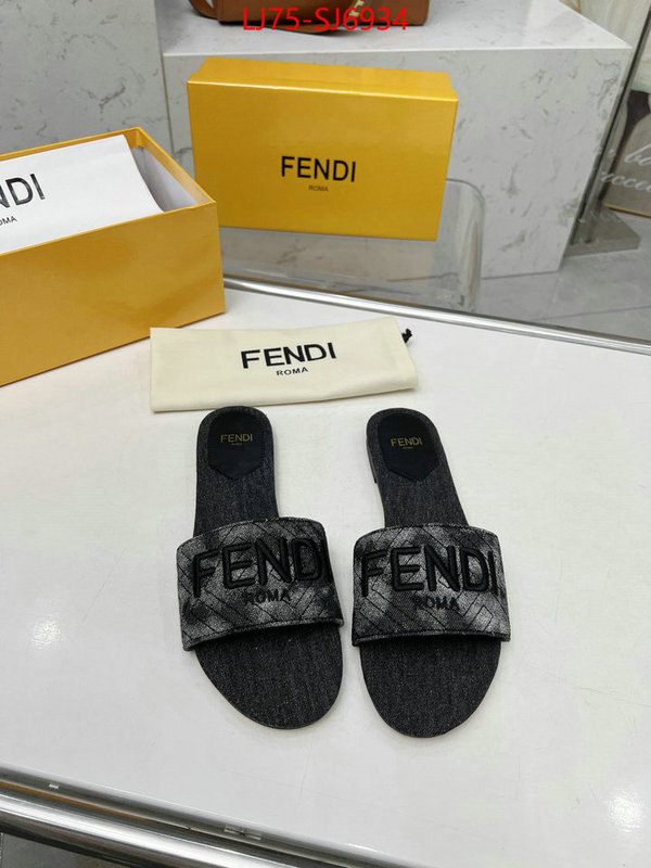 Women Shoes-Fendi wholesale ID: SJ6934 $: 75USD