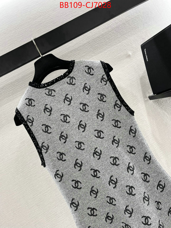 Clothing-Chanel where should i buy to receive ID: CJ7028 $: 109USD