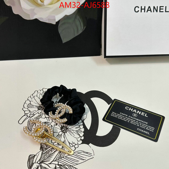 Hair band-Chanel how quality ID: AJ6588 $: 32USD