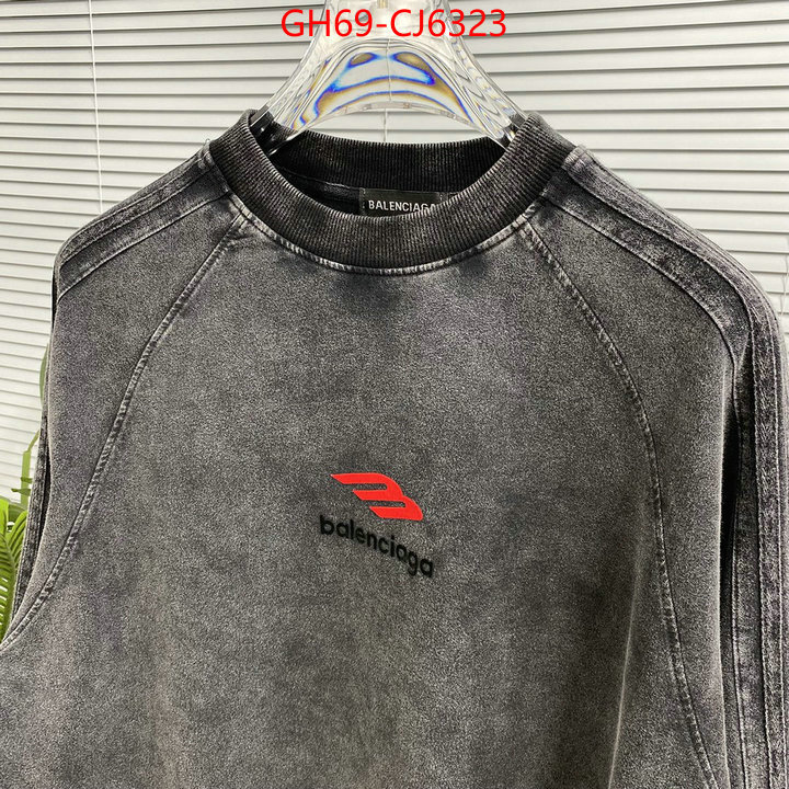 Clothing-Balenciaga where quality designer replica ID: CJ6323 $: 69USD