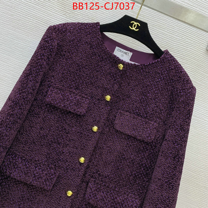 Clothing-Chanel online sales ID: CJ7037 $: 125USD