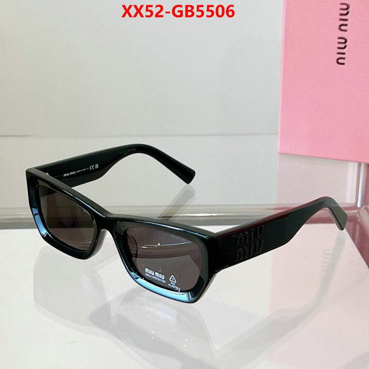 Glasses-Miu Miu new ID: GB5506 $: 52USD