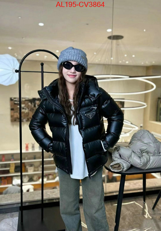 Down jacket Women-Prada aaaaa replica ID: CV3864 $: 195USD