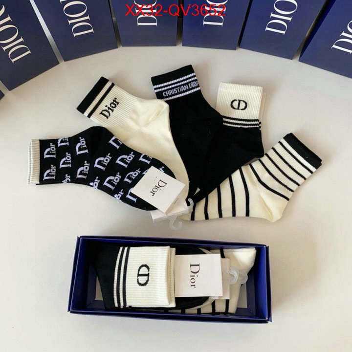 Sock-Dior knockoff highest quality ID: QV3652 $: 32USD