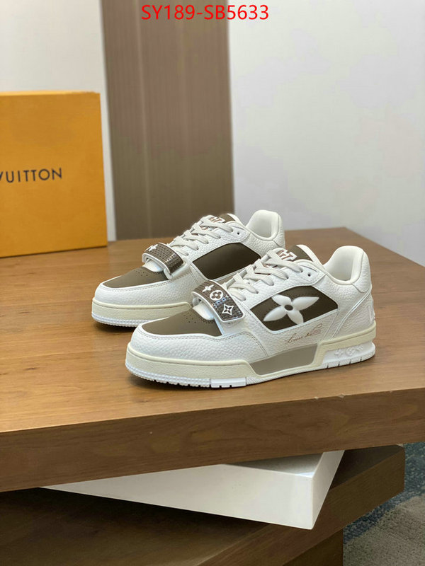 Men Shoes-LV high quality 1:1 replica ID: SB5633 $: 189USD