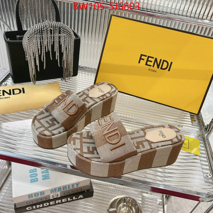 Women Shoes-Fendi 1:1 replica ID: SJ6803 $: 105USD