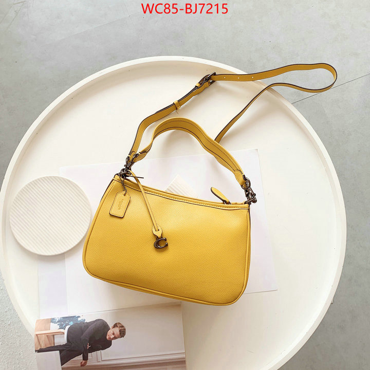 Coach Bags(4A)-Crossbody- exclusive cheap ID: BJ7215 $: 85USD,