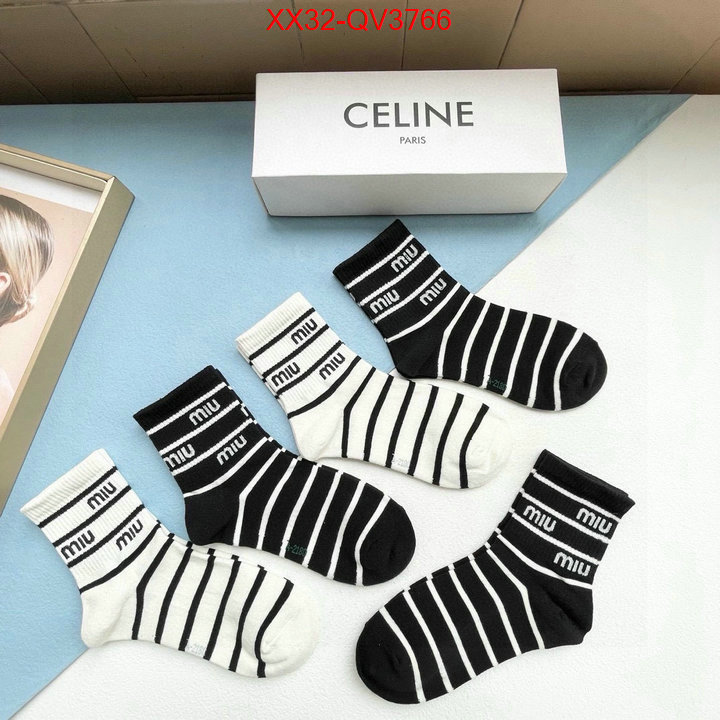 Sock-Miu Miu buy sell ID: QV3766 $: 32USD