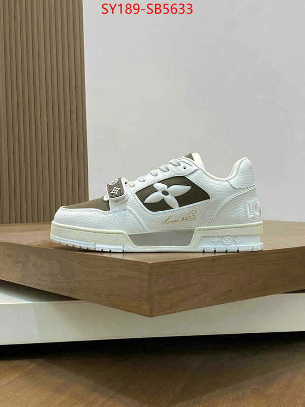 Men Shoes-LV high quality 1:1 replica ID: SB5633 $: 189USD