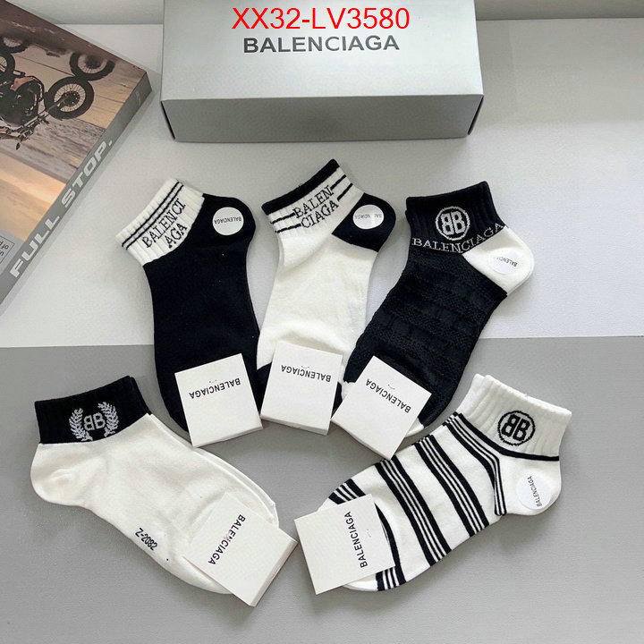 Sock-Balenciaga fashion designer ID: LV3580 $: 32USD