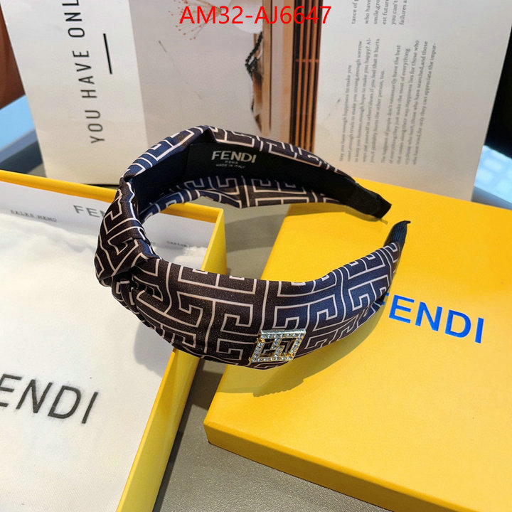 Hair band-Fendi wholesale imitation designer replicas ID: AJ6647 $: 32USD