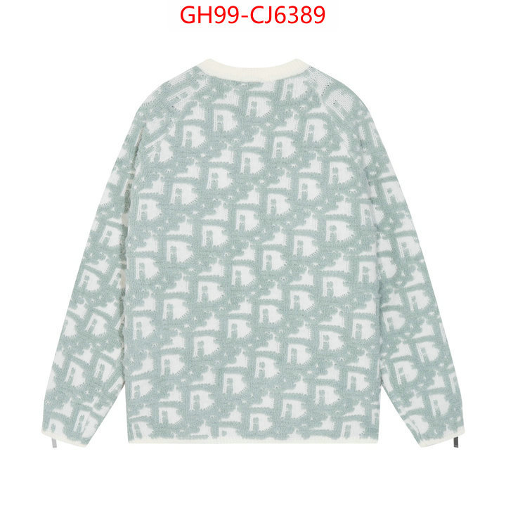 Clothing-Dior top grade ID: CJ6389 $: 99USD