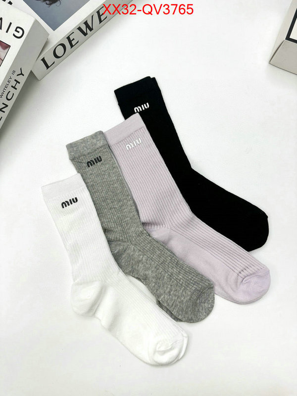 Sock-Miu Miu quality aaaaa replica ID: QV3765 $: 32USD