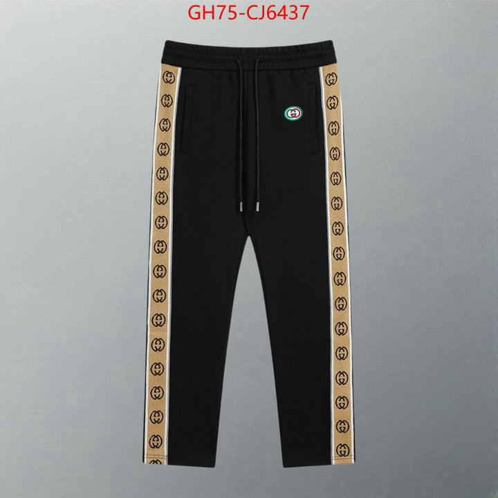 Clothing-Gucci high quality replica designer ID: CJ6437 $: 75USD