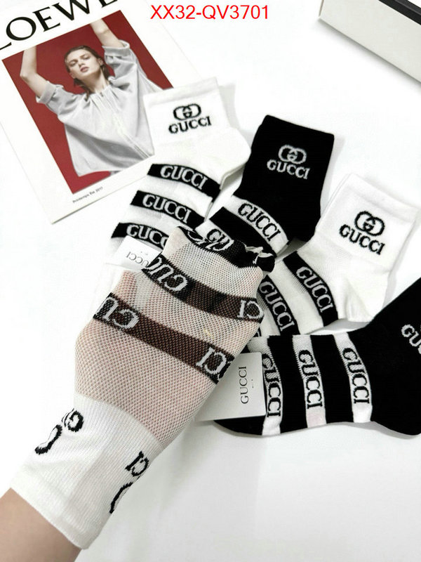 Sock-Gucci designer 7 star replica ID: QV3701 $: 32USD