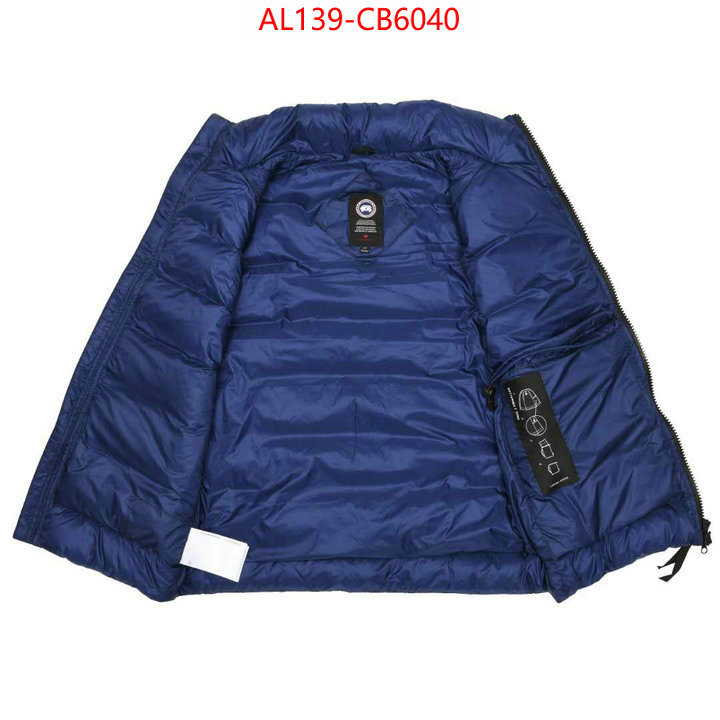 Down jacket Men-Canada Goose perfect ID: CB6040 $: 139USD