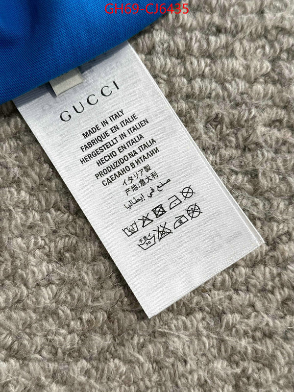 Clothing-Gucci knockoff highest quality ID: CJ6435 $: 69USD