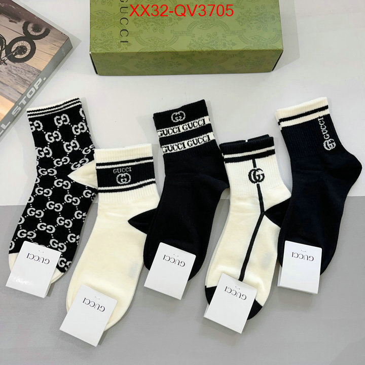 Sock-Gucci luxury cheap replica ID: QV3705 $: 32USD