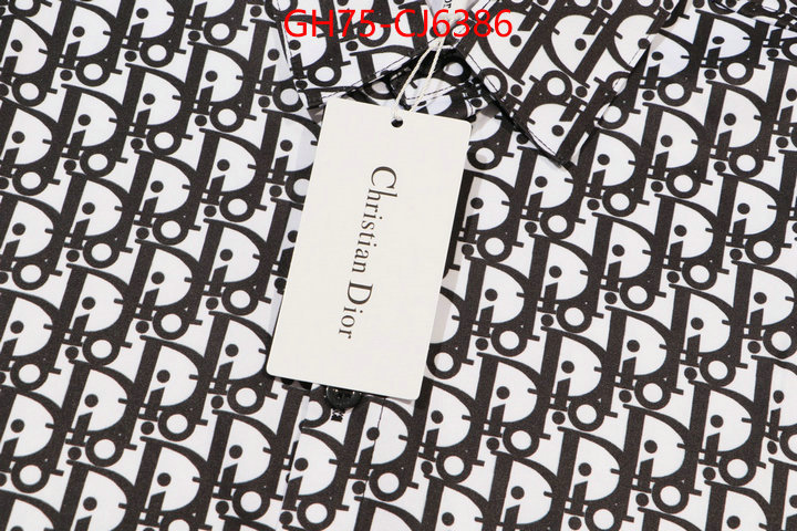 Clothing-Dior wholesale 2024 replica ID: CJ6386 $: 75USD