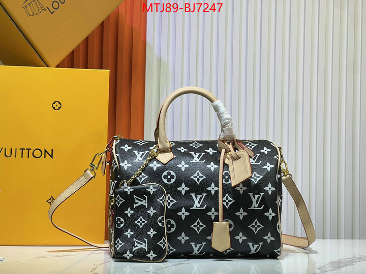 LV Bags(4A)-Speedy- aaaaa replica ID: BJ7247 $: 89USD,