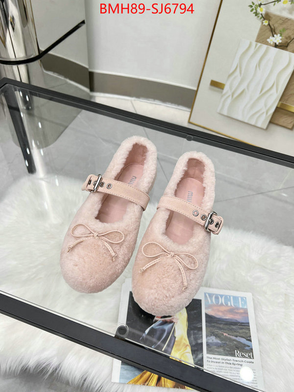 Women Shoes-Miu Miu unsurpassed quality ID: SJ6794 $: 89USD