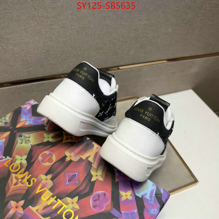 Men Shoes-LV high quality perfect ID: SB5635 $: 125USD