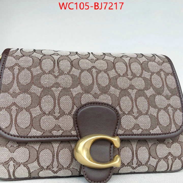 Coach Bags(4A)-Crossbody- high quality customize ID: BJ7217 $: 105USD,