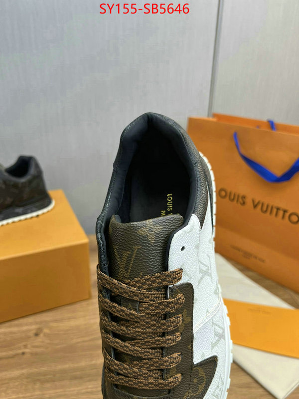 Men Shoes-LV where quality designer replica ID: SB5646 $: 155USD