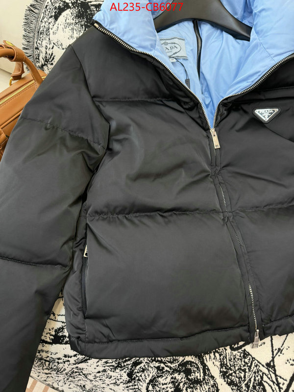 Down jacket Women-Prada replica best ID: CB6077 $: 235USD