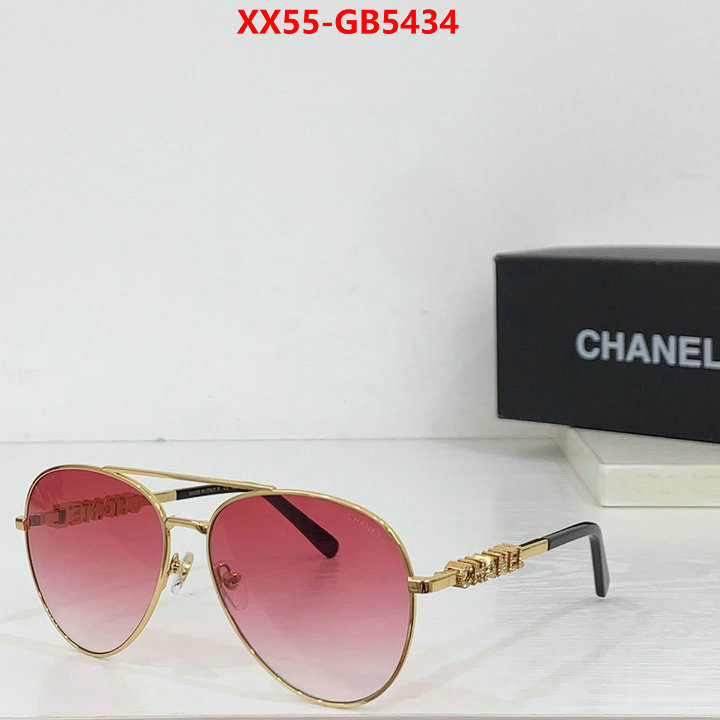 Glasses-Chanel only sell high-quality ID: GB5434 $: 55USD