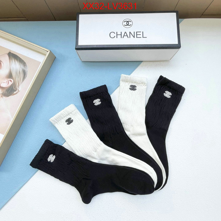 Sock-Chanel copy ID: LV3631 $: 32USD