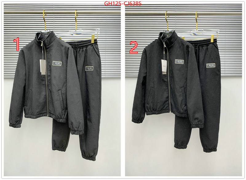 Clothing-Dior how quality ID: CJ6385 $: 125USD