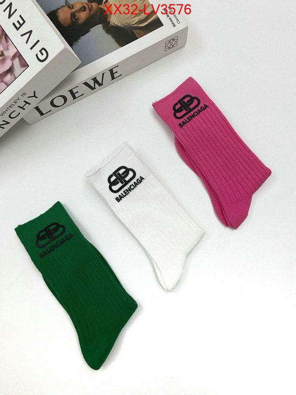 Sock-Balenciaga where to buy high quality ID: LV3576 $: 32USD