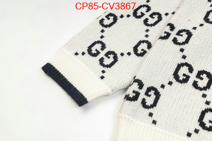 Clothing-Gucci where can i buy the best 1:1 original ID: CV3867 $: 85USD