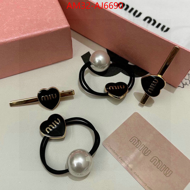 Hair band-MIU MIU shop ID: AJ6690 $: 32USD