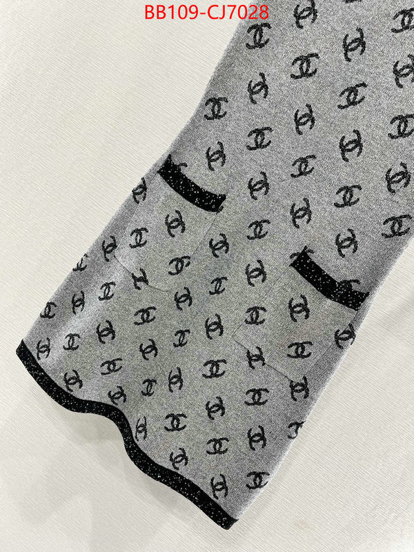 Clothing-Chanel where should i buy to receive ID: CJ7028 $: 109USD